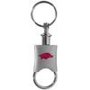 Siskiyou Sports NCAA Arkansas Razorbacks Mens Tri-fold Wallet & Valet Key Chain, Black, One Size view 4