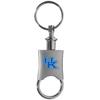 Siskiyou Sports NCAA Kentucky Wildcats Mens Leather Tri-fold Wallet & Valet Key Chain, Black, One Size view 4