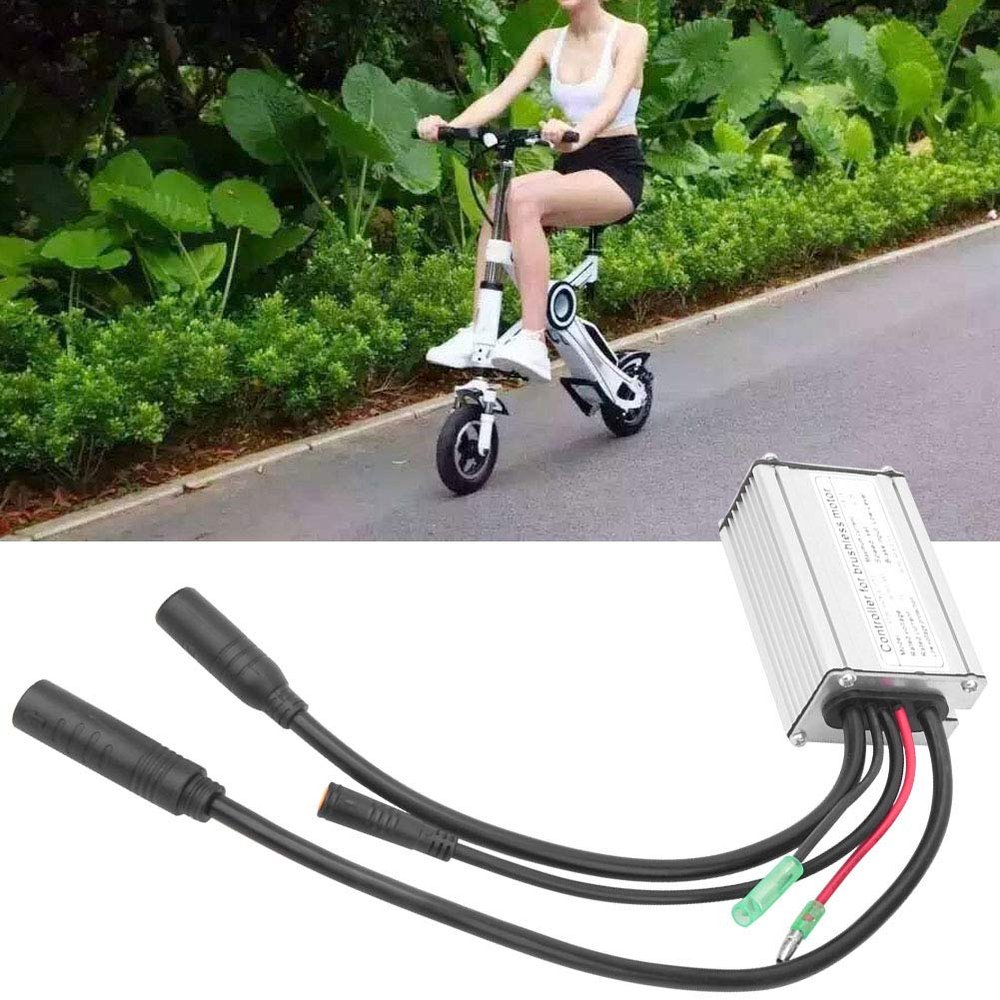 Brushless Controller Controller, Adapter Electric Scooter Controller, No Vibration for Electric Scooter Electric Motorcycle with Hall