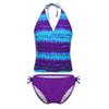 easyforever Girls Kids Mambo Tie-Dye Two Pieces Swimsuit Swimwear Beachwear Bathing Suit Purple 8 view 1