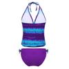 easyforever Girls Kids Mambo Tie-Dye Two Pieces Swimsuit Swimwear Beachwear Bathing Suit Purple 8 view 2