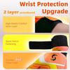 Sportout Kids Goalkeeper Gloves, Soccer Gloves with Double Wrist Protection and Non-Slip Wear Resistant Latex Material to Prevent Injuries (Orange, Size 7 Suitable for 12 to 14 Years Old) view 3