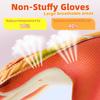Sportout Kids Goalkeeper Gloves, Soccer Goalie Gloves with Double Wrist Protection and Non-Slip Wear Resistant Latex Material to Prevent Injuries view 4