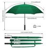 ACEIken Golf Umbrella Large 58/62/68 Inch Automatic Open Golf Umbrella Extra Large Oversize Double Canopy Vented Umbrella Windproof Waterproof for Men and Women (Dark Green, 68 inch) view 2