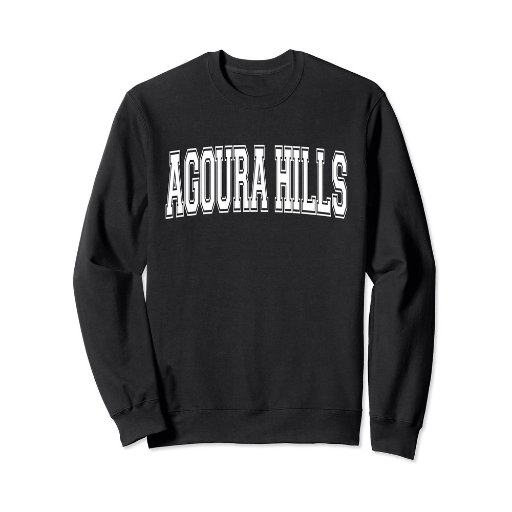 AGOURA HILLS CA CALIFORNIA USA Vintage Sports Varsity Style Sweatshirt