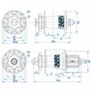 BestParts Mountain Bike Hub Set,XM490 MTB Hub 32 Hole Quick Release(QR) Disc Brake Hub HG Replacement for Shimano 8-11Speed & SRAM 8-10 Speed, 5x100 + 5x135mm, Grey view 2