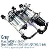 BestParts Mountain Bike Hub Set,XM490 MTB Hub 32 Hole Quick Release(QR) Disc Brake Hub HG Replacement for Shimano 8-11Speed & SRAM 8-10 Speed, 5x100 + 5x135mm, Grey view 4