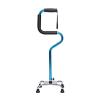 Quad Cane Walking Aid with Extra-Strong Base Aluminium Walking Stick Height Adjustable Walking Frame2 Colors ALGFree (Color : B) view 1