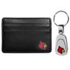 Siskiyou Sports NCAA Louisville Cardinals Weekend Wallet & Steel Key Chain, Black, One Size view 1