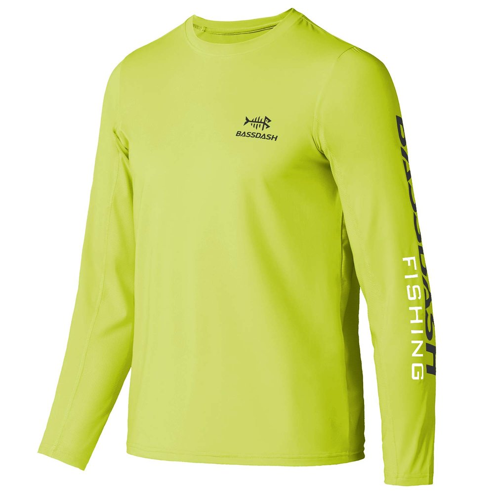 BASSDASH Youth Fishing T Shirts UPF 50+ Long Sleeve Performance UV Protection Tee for Boys Girls