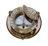 Go Confidently Marine Brass Nautical Navigational Compass with Leather case view 2