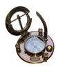 Go Confidently Marine Brass Nautical Navigational Compass with Leather case view 3