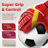 Sportout Kids Goalkeeper Gloves, Soccer Goalie Gloves with Double Wrist Protection and Non-Slip Wear Resistant Latex Material to Prevent Injuries view 2