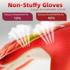 Sportout Kids Goalkeeper Gloves, Soccer Goalie Gloves with Double Wrist Protection and Non-Slip Wear Resistant Latex Material to Prevent Injuries view 4