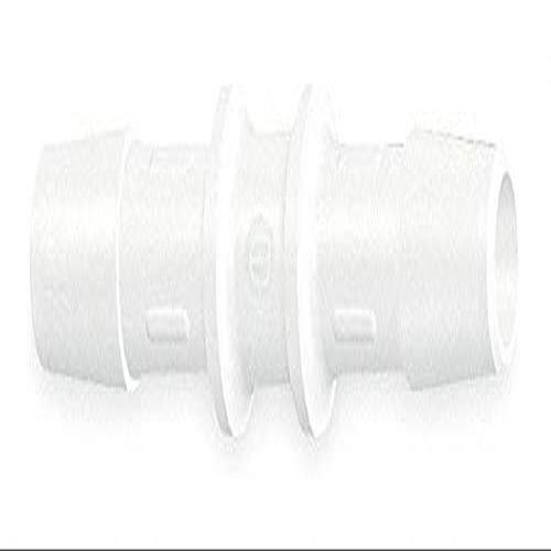 Eldon James Barbed Straight Coupler, Polypropylene, 1/8" Barb Size, White - C0-2WP, (Pack of 10)