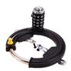 1pc Bike Password Lock Bike Chain Lock with 4-digitls Codes Universal Bicycle Anti-Theft Lock Horseshoe Claws Strengthened Cycling Lock view 1