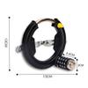 1pc Bike Password Lock Bike Chain Lock with 4-digitls Codes Universal Bicycle Anti-Theft Lock Horseshoe Claws Strengthened Cycling Lock view 3