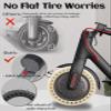 GLDYTIMES 8.5 Inch 8.5x2.0 50/75-6.1 Solid Tire Fit for Gotrax Gxl V2 XR Apex XL Hiboy S2 Xiaomi M365 Pro HYPER GOGO AOVOPRO ES80 Electric Scooter 8 1/2" Tyre Anti-explosion Wheels view 4
