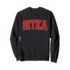 SITKA AK ALASKA Varsity Style USA Vintage Sports Sweatshirt view 1