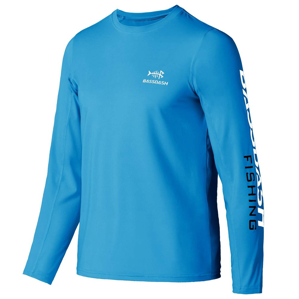 BASSDASH Youth Fishing T Shirts UPF 50+ Long Sleeve Performance UV Protection Tee for Boys Girls