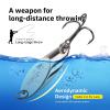THKFISH Fishing Spoons for Trout, Pike, Bass, Crappie, Walleye - Color C 1/8oz 5pcs view 2