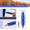 11pcs Bike Valve Core Removal Tool Set, Blue Valve Disassembly Tool & Replacement Brass Valve Core for Bicycles Cars view 3