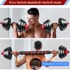 BCBIG Adjustable-Dumbbells-Sets,Free Weights-40lb(20lb*2) Dumbbells Set of 2 Convertible To Barbell A Pair of Lightweight for Home Gym,Women and Men Equipment. view 4