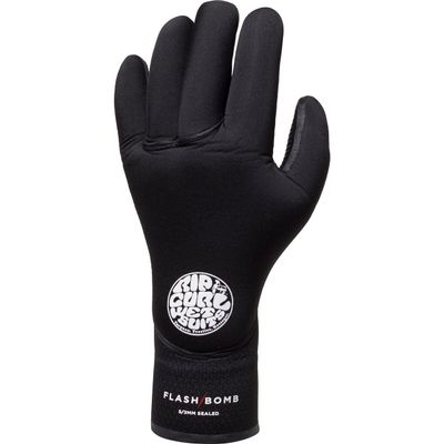 Rip Curl Flash-Bomb 5/3mm 5-Finger Glove Black, S