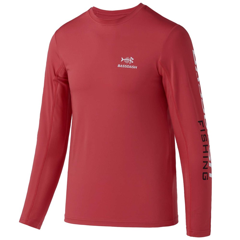 BASSDASH Youth Fishing T Shirts UPF 50+ Long Sleeve Performance UV Protection Tee for Boys Girls
