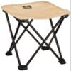 BUNDOK BD-116BE Mini Aluminum Stool, Medium, Beige, Storage Case Included, Compact Chair view 1