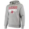 47 Men's Heathered Gray Kansas City Chiefs Block Out Headline Pullover Hoodie view 2