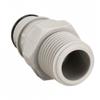 Colder Products Coupler, Polypropylene, Gray, Push In - HFC24812, (Pack of 10) view 2