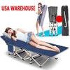 NAIZEA Folding Camping Cots for Adults, Portable Cot with Mattress Heavy Duty Outdoor Bed with Carry Bag 1200d Oxford Cloth Sleeping Cots for Camping Office Nap Home Guest Beach Travel view 1