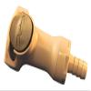 Colder Products Coupler, Polypropylene, Gray, Push In - HFCD221212, (Pack of 10) view 1