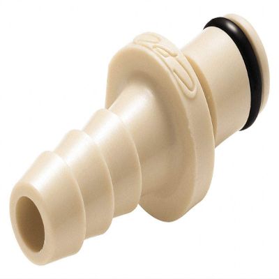 Colder Products Coupler, Polypropylene, Natural, Push In - PMCD220112, (Pack of 10)