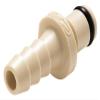 Colder Products Coupler, Polypropylene, Natural, Push In - PMCD220112, (Pack of 10) view 1