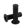 22mm 7/8" Motorcycle Handlebar Grips, Rubber Handlebar Hand Grips for BMX Road Mountain Bike(Black) view 1