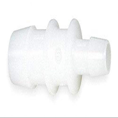 Eldon James Barbed Reducing Coupler, HDPE, 1/4" x 3/16" Barb Size, Natural - C4-3HDPE, (Pack of 10)