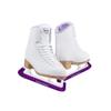 Jackson Classic 381 Girls Figure Ice Skates, Medium Width, Purple Kids Size 1 with Skate Guard view 1