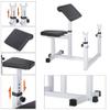 ANT MARCH Preacher Curl Weight Bench Seated Arm Isolated Barbell Dumbbell Biceps Station Home Gym Max load 450lLBS view 3