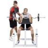 ANT MARCH Preacher Curl Weight Bench Seated Arm Isolated Barbell Dumbbell Biceps Station Home Gym Max load 450lLBS view 4
