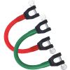 Gejoy 2 Pieces Ski Tip Connector Trainer Ski Training Aid Snow Training Tools for Winter Beginner Training(Red, Green) view 1