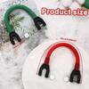 Gejoy 2 Pieces Ski Tip Connector Trainer Ski Training Aid Snow Training Tools for Winter Beginner Training(Red, Green) view 2