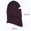 U Scinan Unisex Balaclava Face Neck Mask Windproof Skiing Riding Hood Scarf Hat RoyalBlue view 2