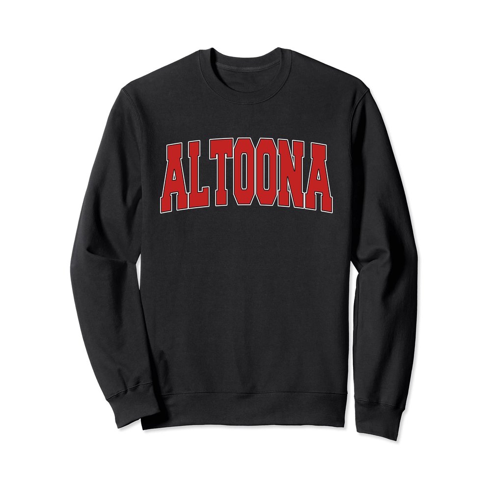 ALTOONA WI WISCONSIN Varsity Style USA Vintage Sports Sweatshirt