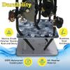 Rush Creek Creations Saltwater Fishing Rod Holder for 10 Rods (Straight & Size 2 and 4 Bent Butt), Fishing Pole Holder for Garage Organization/Dock Storage, Fishing Reels, and Fishing Accessories view 4