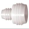 Eldon James Barbed Reducing Coupling, PVDF, 1/8" x 1/16" Barb Size, Natural - C2-1NK, (Pack of 10) view 1