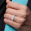 ThunderFit Silicone Wedding Rings Unisex, Rubber Engagement Bands 6.3mm Wide 1.65mm Thick - 1/2/3/4/5/6/7 Variety Multipack view 4