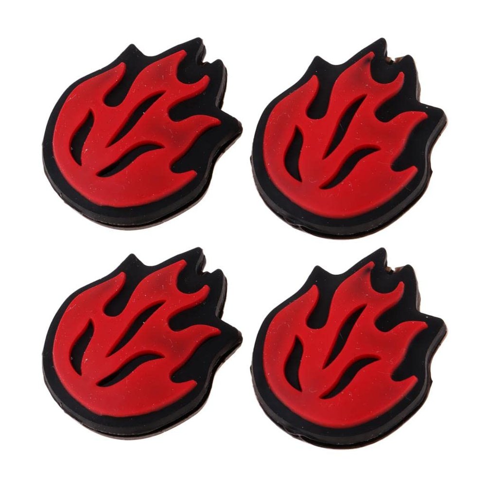 Baosity 4 Pcs Tennis Shock Absorber Racquet Racket Vibration Dampeners