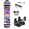 Symbolic 140cm Stella Rich Women's Snowboard Bindings+Sunglasses Package (Bindings Black S (fit 6-9), 140cm Stella Rich az37) view 1